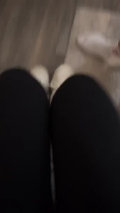 Footjob in our car first time we do this its a foot sockjob outside in