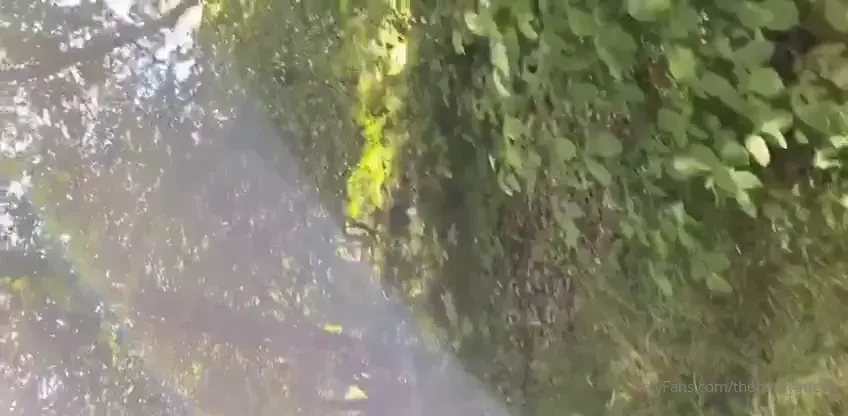 Outdoor anal show playing with my booty at the park warning explicit 