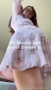 Is it your favorite part too dress upskirt bush hairy flashing