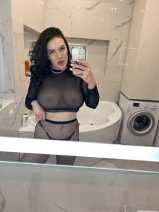 What do you like the most about women tits in transparent top part 1