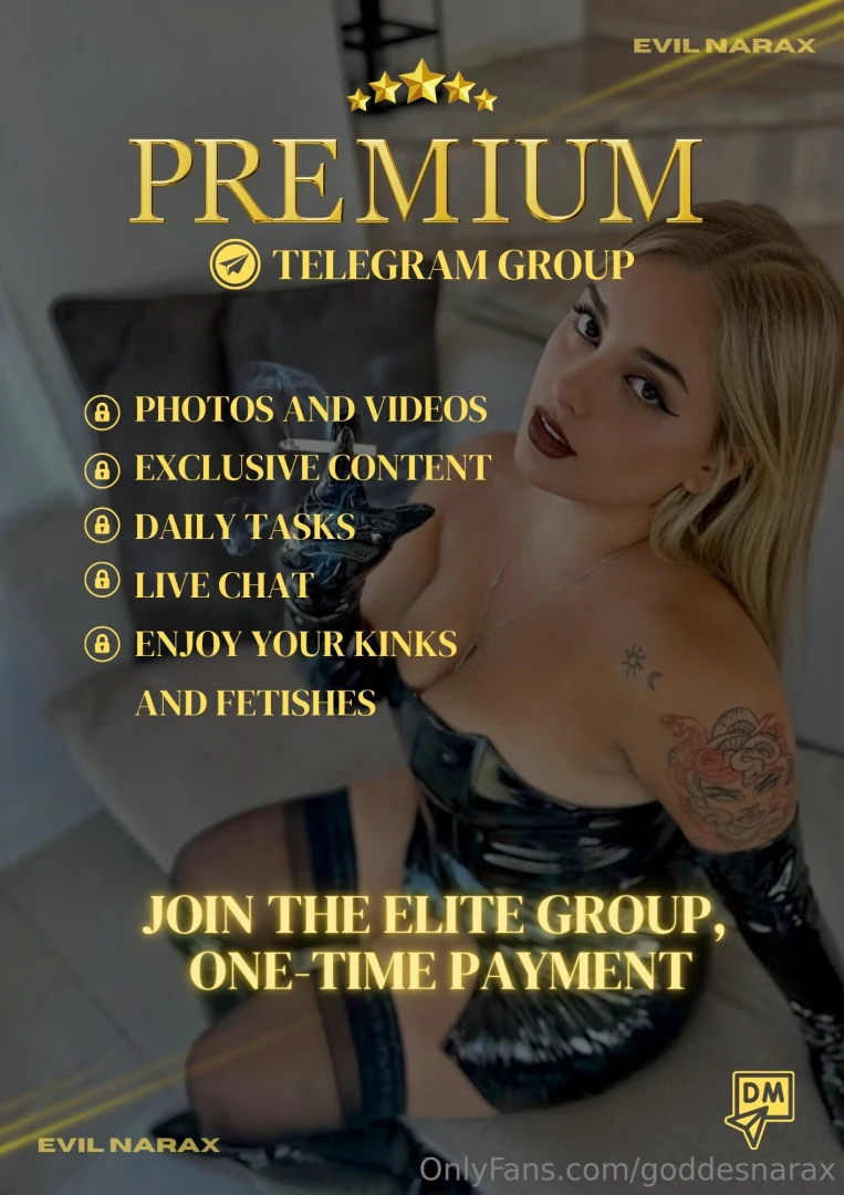 Submit to the exclusive world of evil narax not everyone is worthy of 