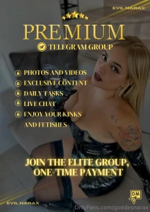 Submit to the exclusive world of evil narax not everyone is worthy of