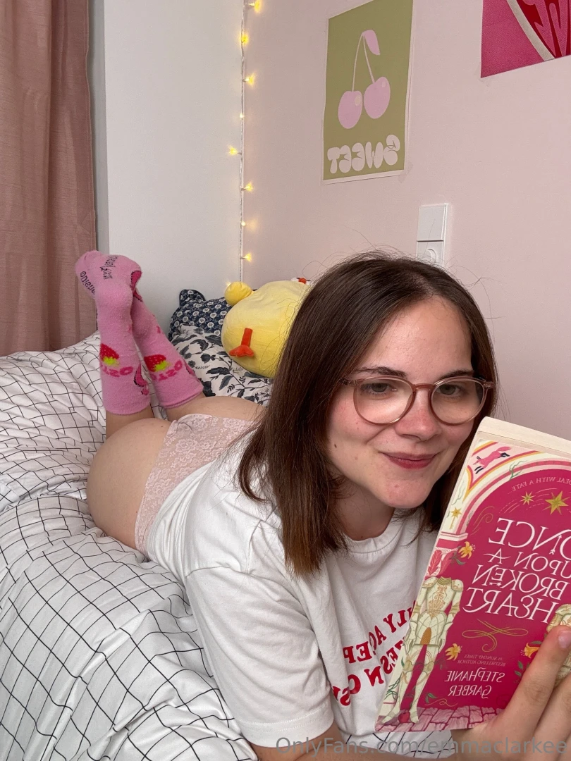 Yess i read spicy fantasy in cute socks and lace panties what about it 