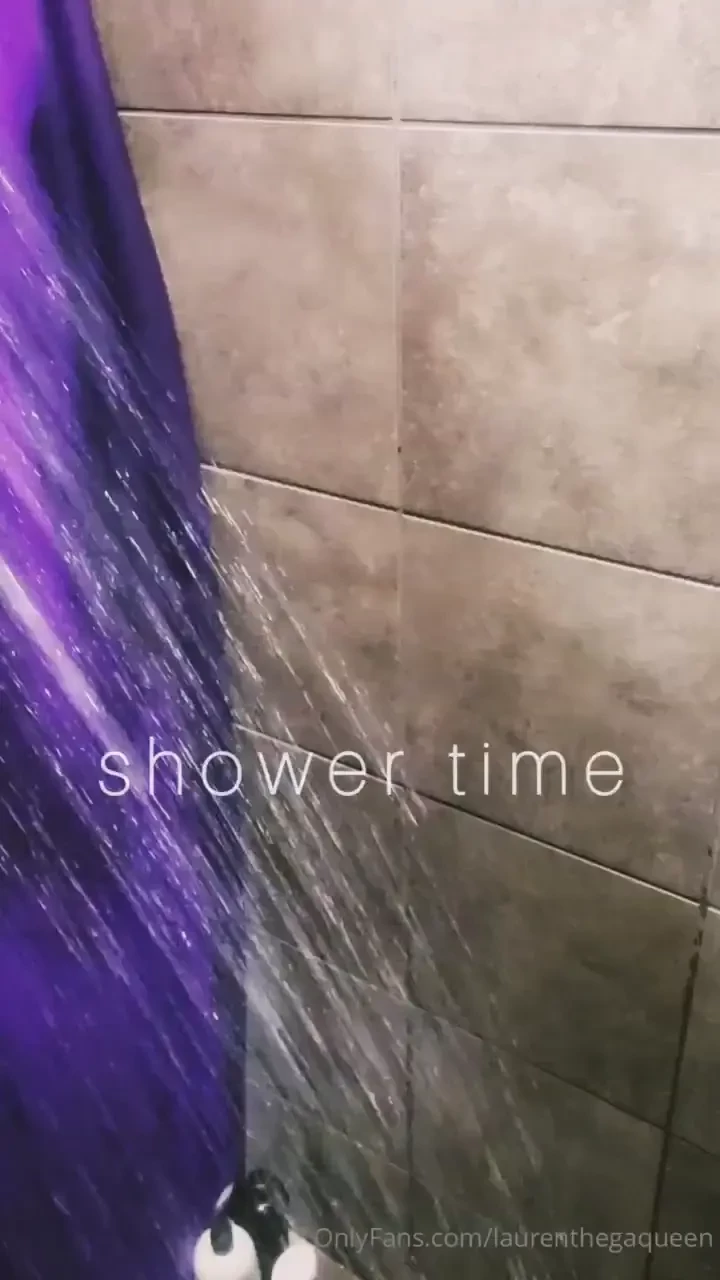 Shower time had a doctor s appointment today so i grabbed a shower at 