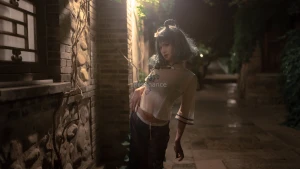 Performing exhibitionist behavior in the human village with human toys part 12