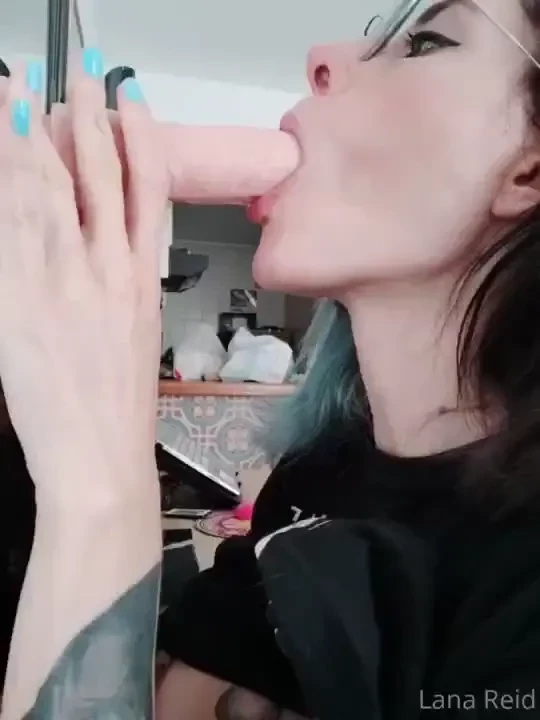 I was playing videogames got horny and had to take out my dildo suck 