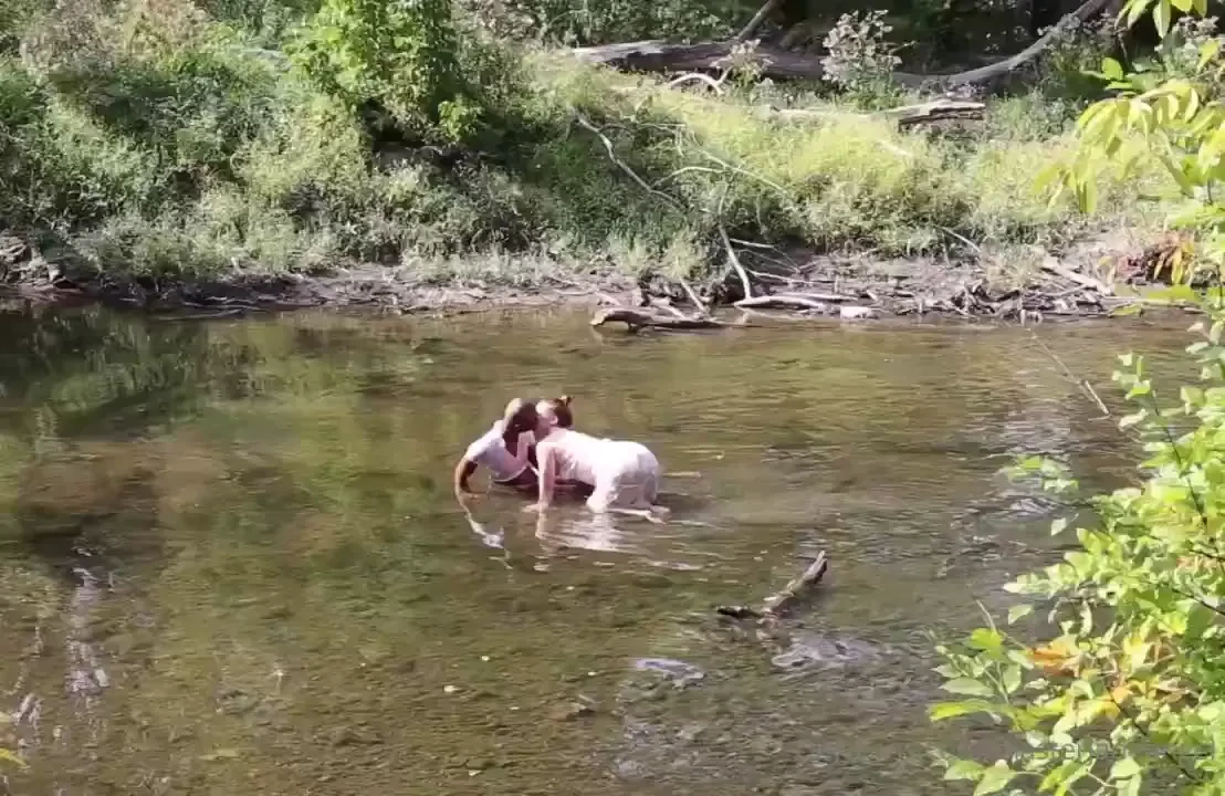 I had so much fun playing in the river with foreverwestside lt 3 lt 3 