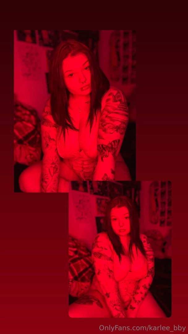 Something about red lights that make my clit throb and pussy wet 