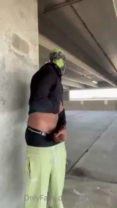 They were doing construction in the parking garage but i decided to