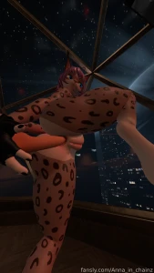 Pssst i got goodies fyp vrc lewdtuber vrchat snowleopard yiff anal