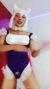Bugui bugui bam bam cosplaygirl cosplayer kawaii cute hairy hairypussy