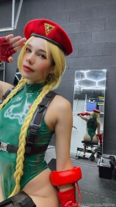 Cammy set is finally here enjoy a variety of pics of cammy at the gym part 10