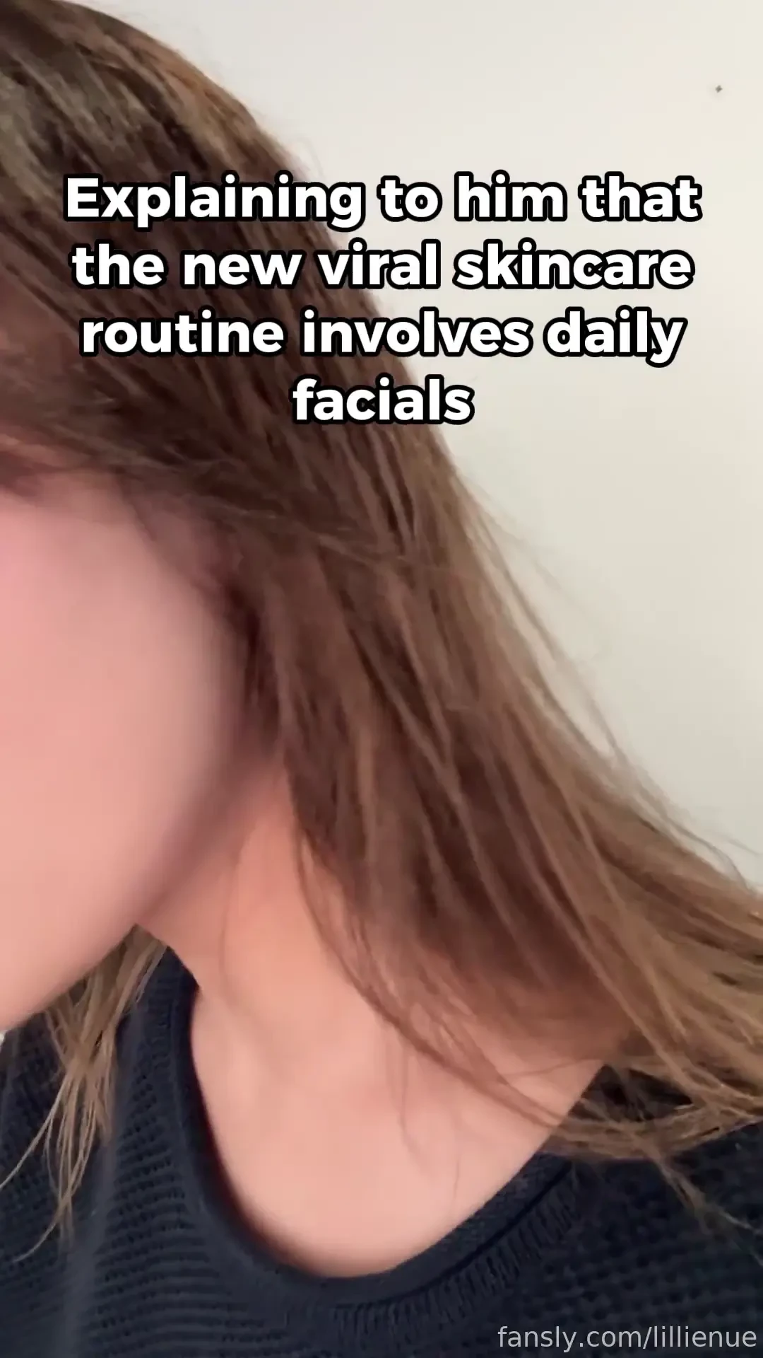 My skincare routine asian egirl fyp brunette petite natural teen young 