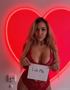 Red lace soft lips and a filthy mind ready to obey