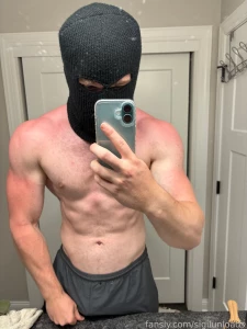 Beefed with the sun today fyp ass muscle back biceps abs pits bi