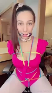 We wanted to play with ropes and this time you put a crotch rope on me part 2