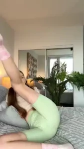 Baby let s stretch with me fyp sexy cosplay curvy petite wetpussy thin