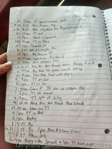 Here s a little list of my paid pages content from march till now i part 5