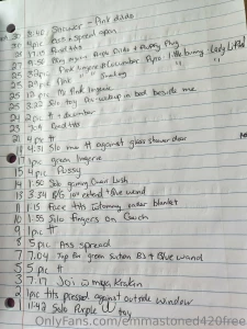 Here s a little list of my paid pages content from march till now i part 2