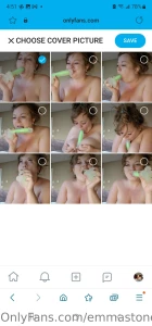 Almost 8 mins of me playing with and sucking on this dildooo wish it part 1