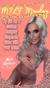 Milf monday limited spots