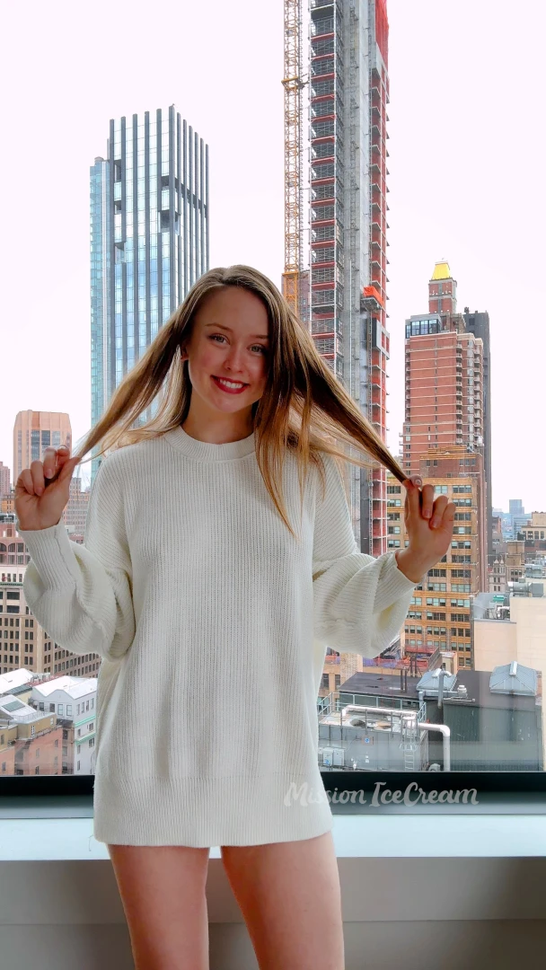 It s so cold i finally had to put on a sweater fyp natural tease pussy part 2 