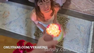 Wished for a birthday facial and my wish came true freeuse