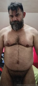 Daddy tugg is hot and sweaty after gym activities