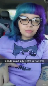 Oh ya fyi i m boutta be feral this trip snapchat homies bouta eattt i