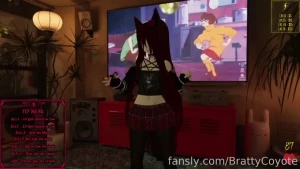 Stream vod from a bit ago cozy in bed being lewd af 3 vtuber lewdtuber
