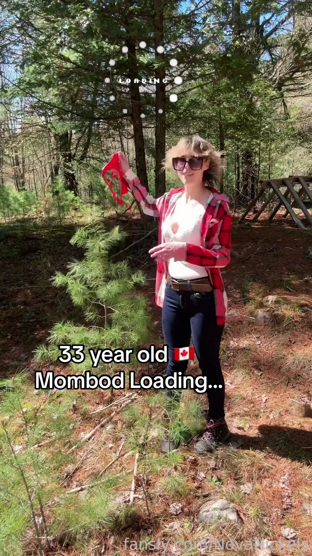 Would you use glaze my face just off the trail in the middle of the 