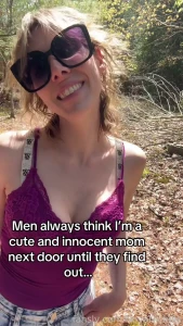 The last 20 is for you milf outdoors exhibitionist hotmom girlnextdoor