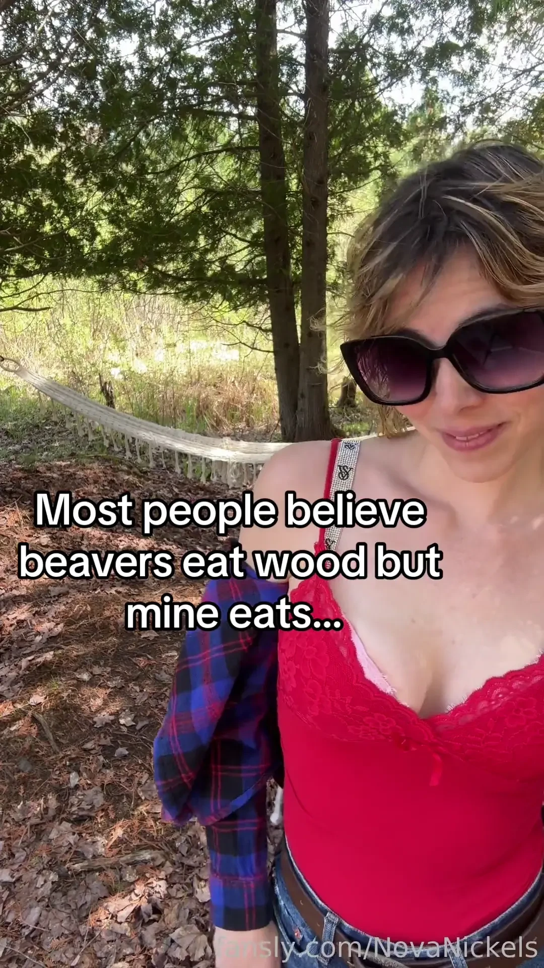 And bananas tools water bottles fishing poles i have a hungry beaver 