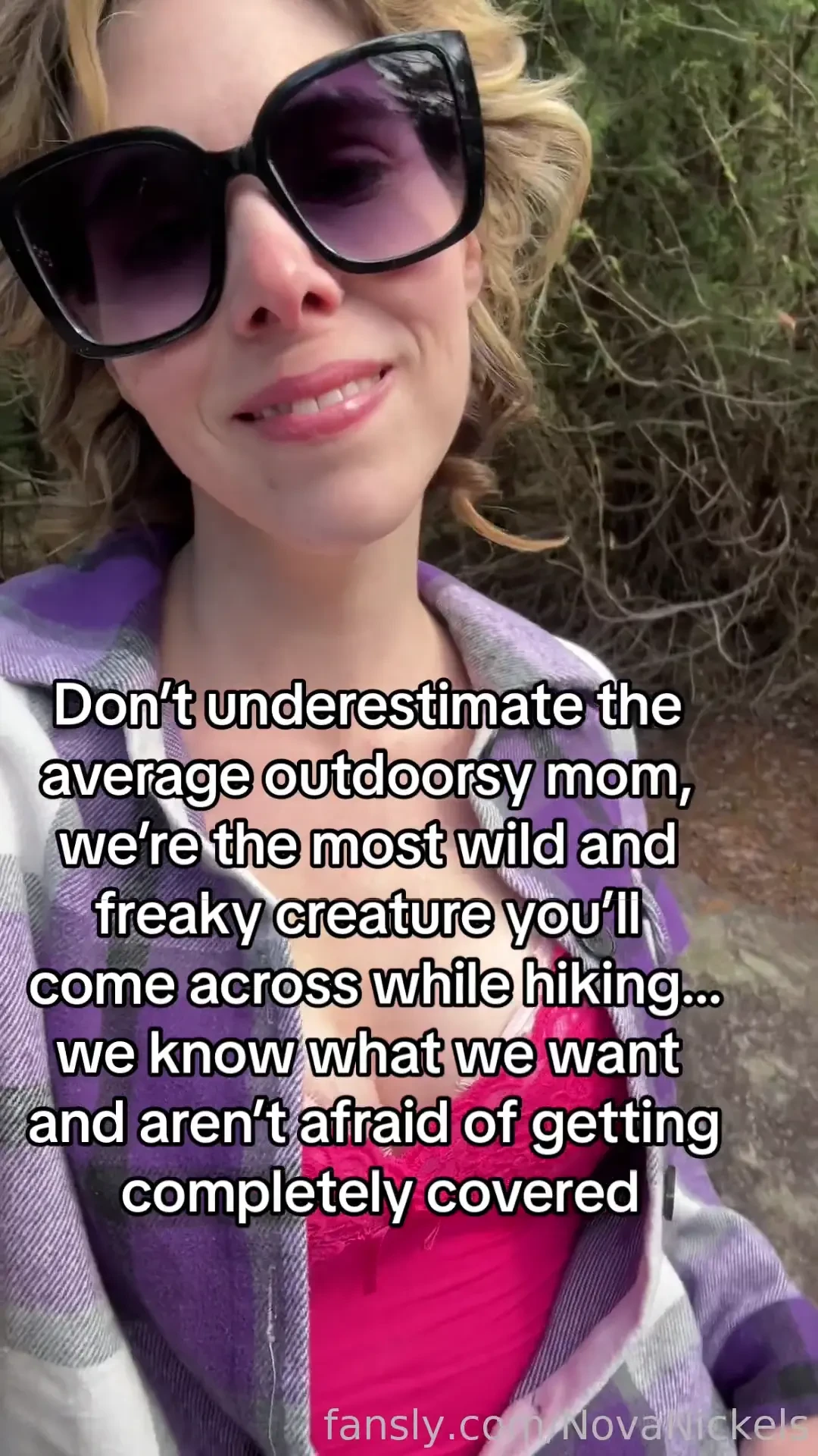 Always be prepared when you go hiking with me milf hiking freaky 