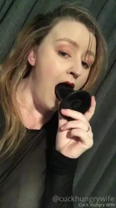 Do you like watching me suck on my toys after i ve used them