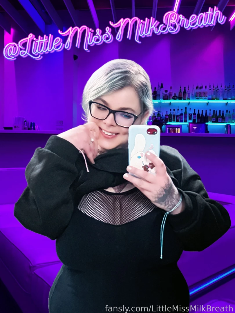 No bra no problem just your fav lil night-out doll hoodie half-up and 