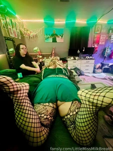 My late st patrick s day treat and i was the lucky one vibrator part 12