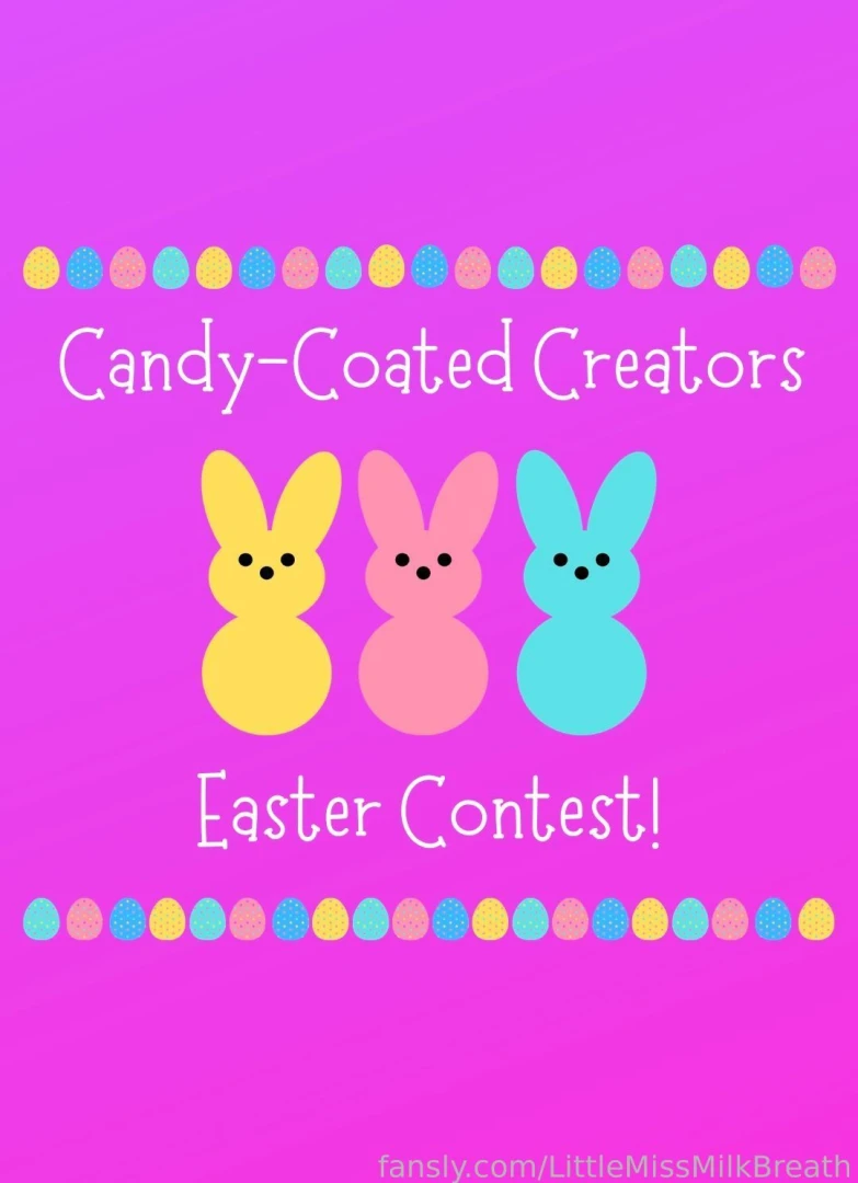 Candy coated easter photo contest share this post before entering 