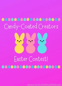 Candy coated easter photo contest share this post before entering
