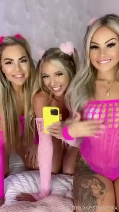 Got our sleep over outfits on and now we need some cock to look at 