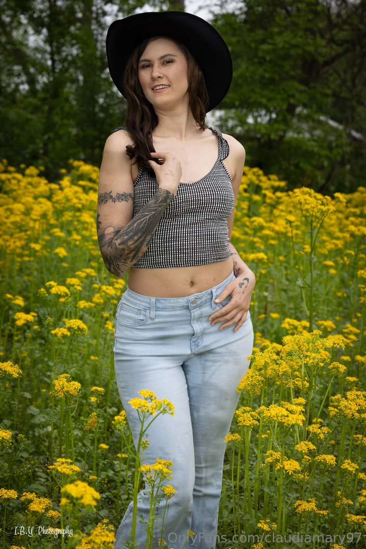 Did a photo shoot out in the country 