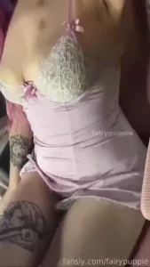 Bouncy babe cute alternative tattooed egirl gamergirl bigboobs