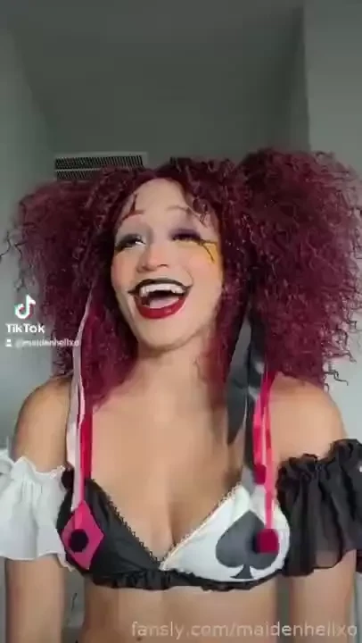 Get me my hammer tags cosplay sexycosplay ebony egirl jester clown oc 