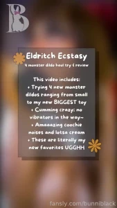 Eldritch ecstasy - 4 monster dildo haul try amp review i was lucky part 1