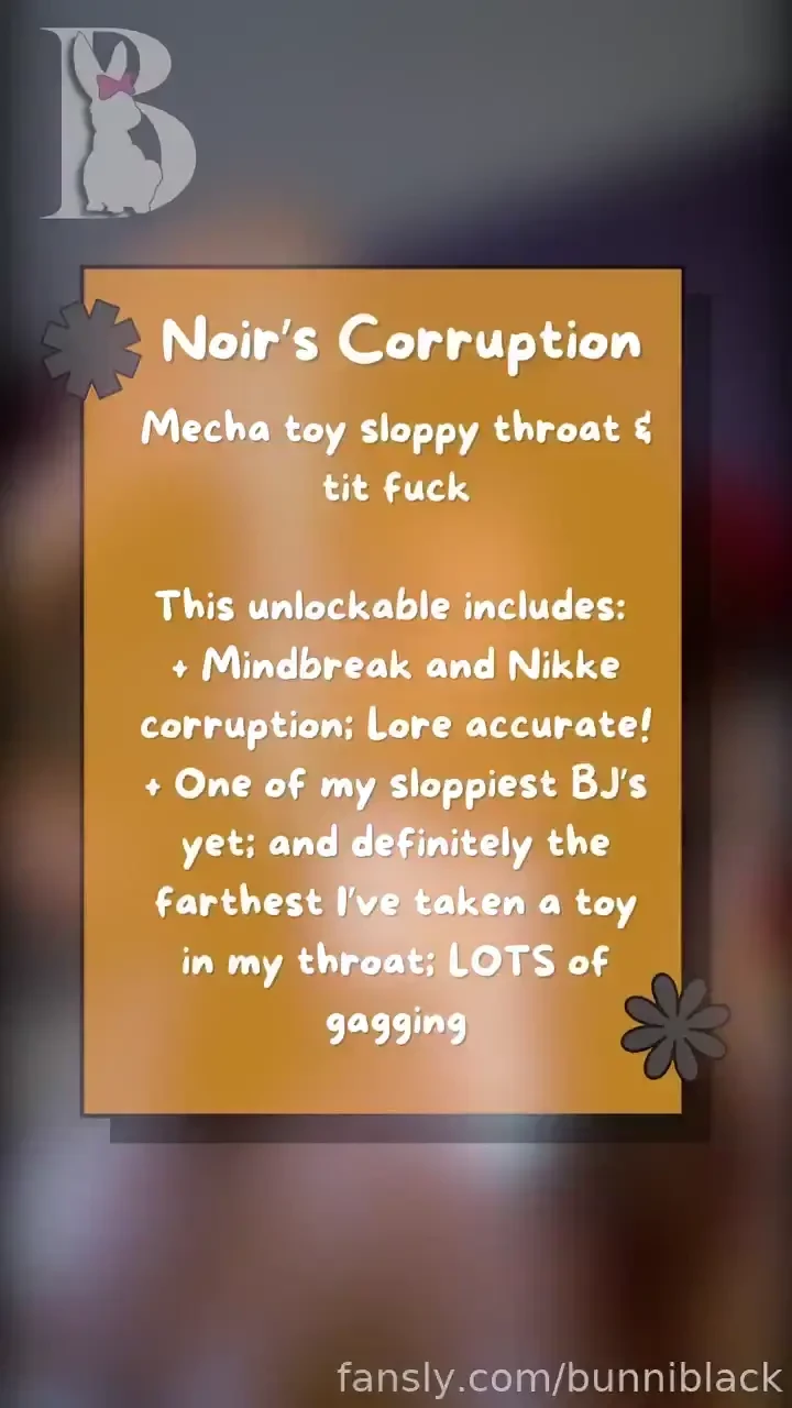 Noir s corruption - mecha toy sloppy throat amp tit fuck the raptures part 1 