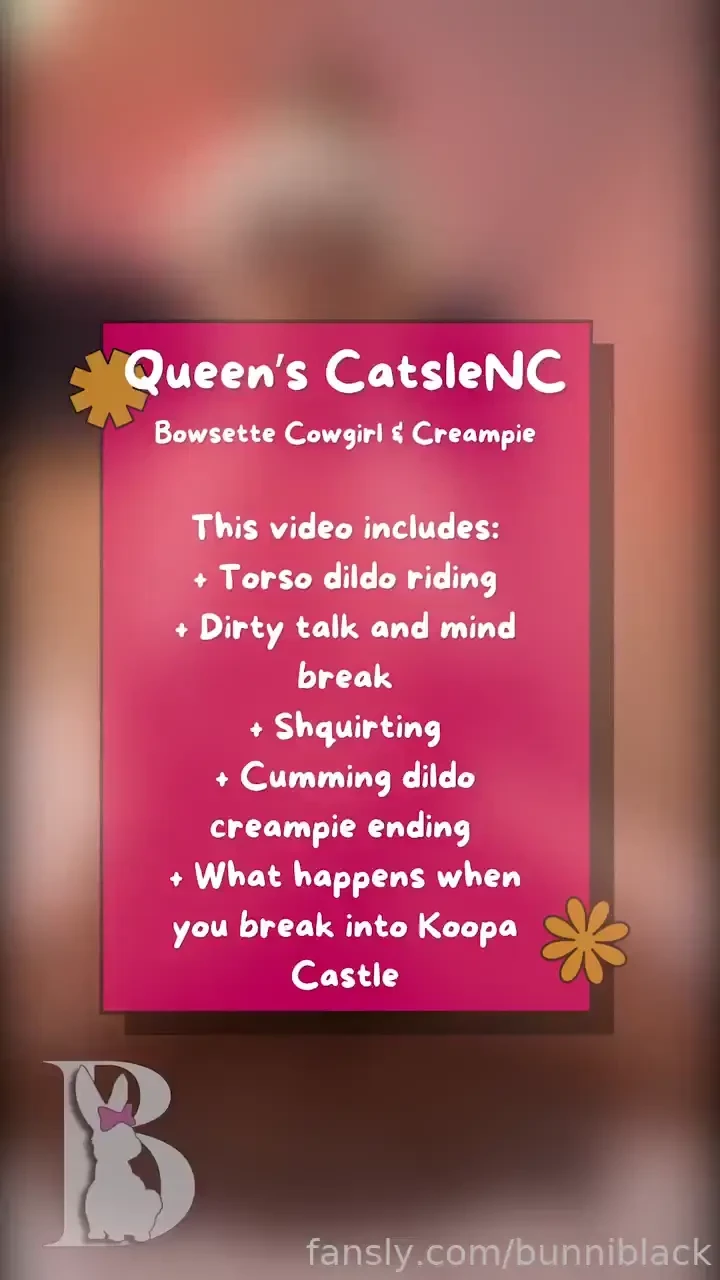 Queen s castlenc winkwink bowsette cowgirl amp creampie i hope you 