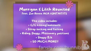 Morrigan amp lilith reunited feat zoe renea aka h3ntait1ts lilith has