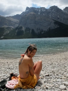 Back to swimming in glacial lakes my happy place part 1