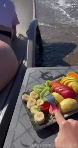Last day of vacation swimsuits fyp booty beach horny brunette juicyass