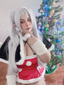 Frierenxmas fyp cosplay panties socks uniform roleplay schoolgirl